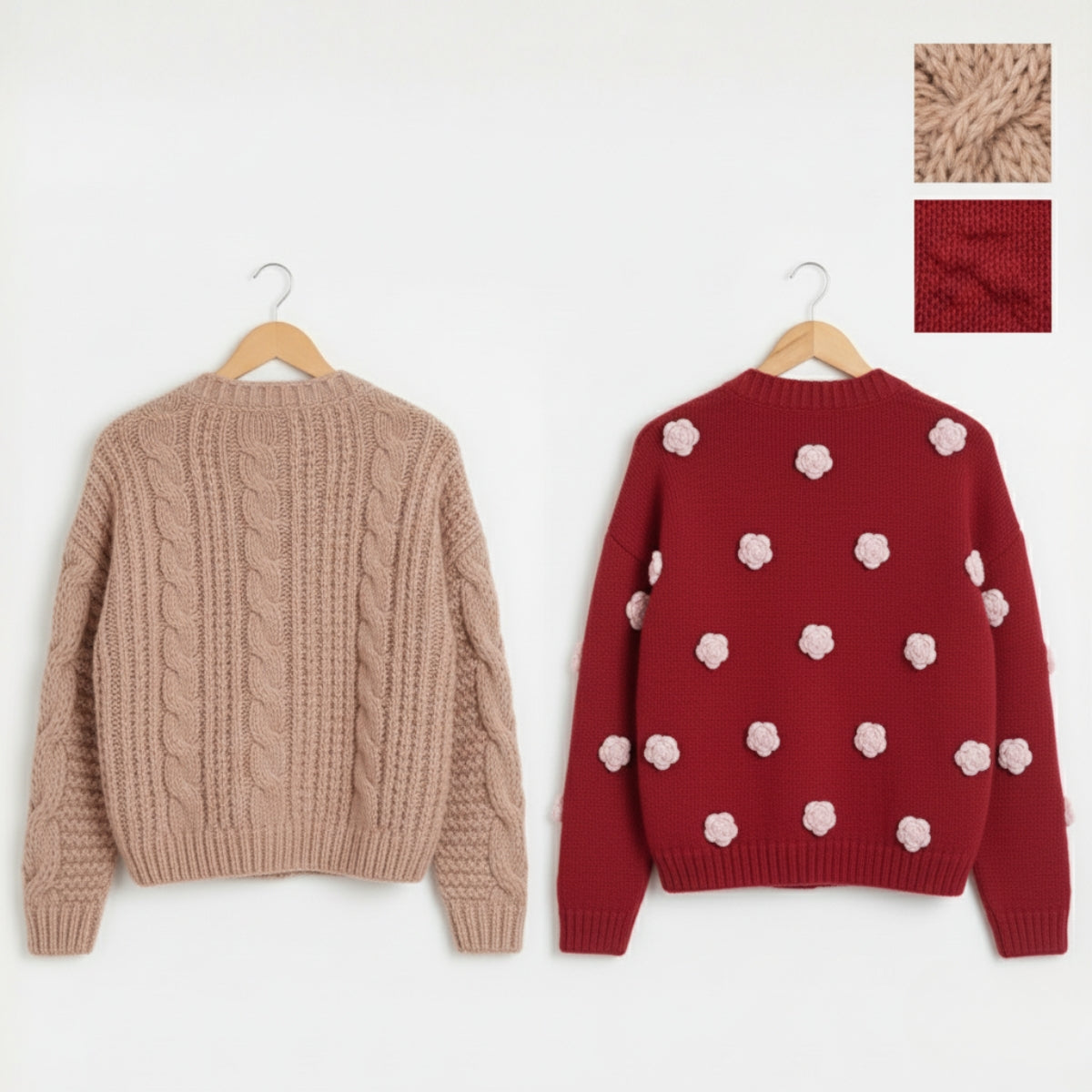 Premium 2 Pack Cardigan Set – Lightweight Warmth for Winter Days |WI-06