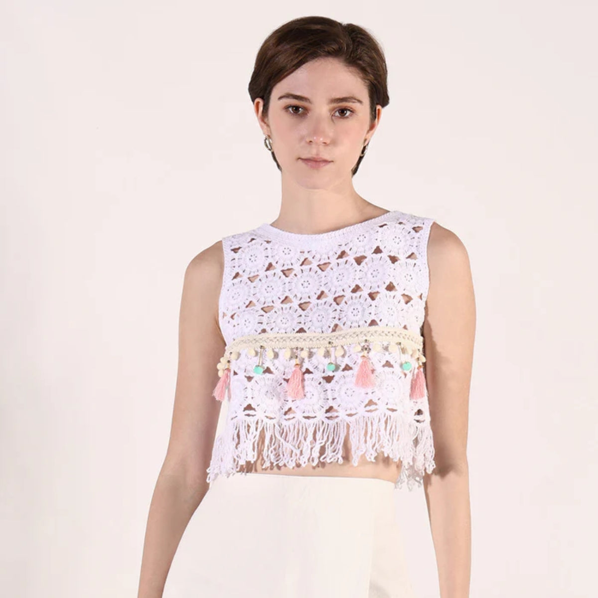Combo Crochet Tops: Perfect for Winter Warmth & Summer Breeze|CC-03