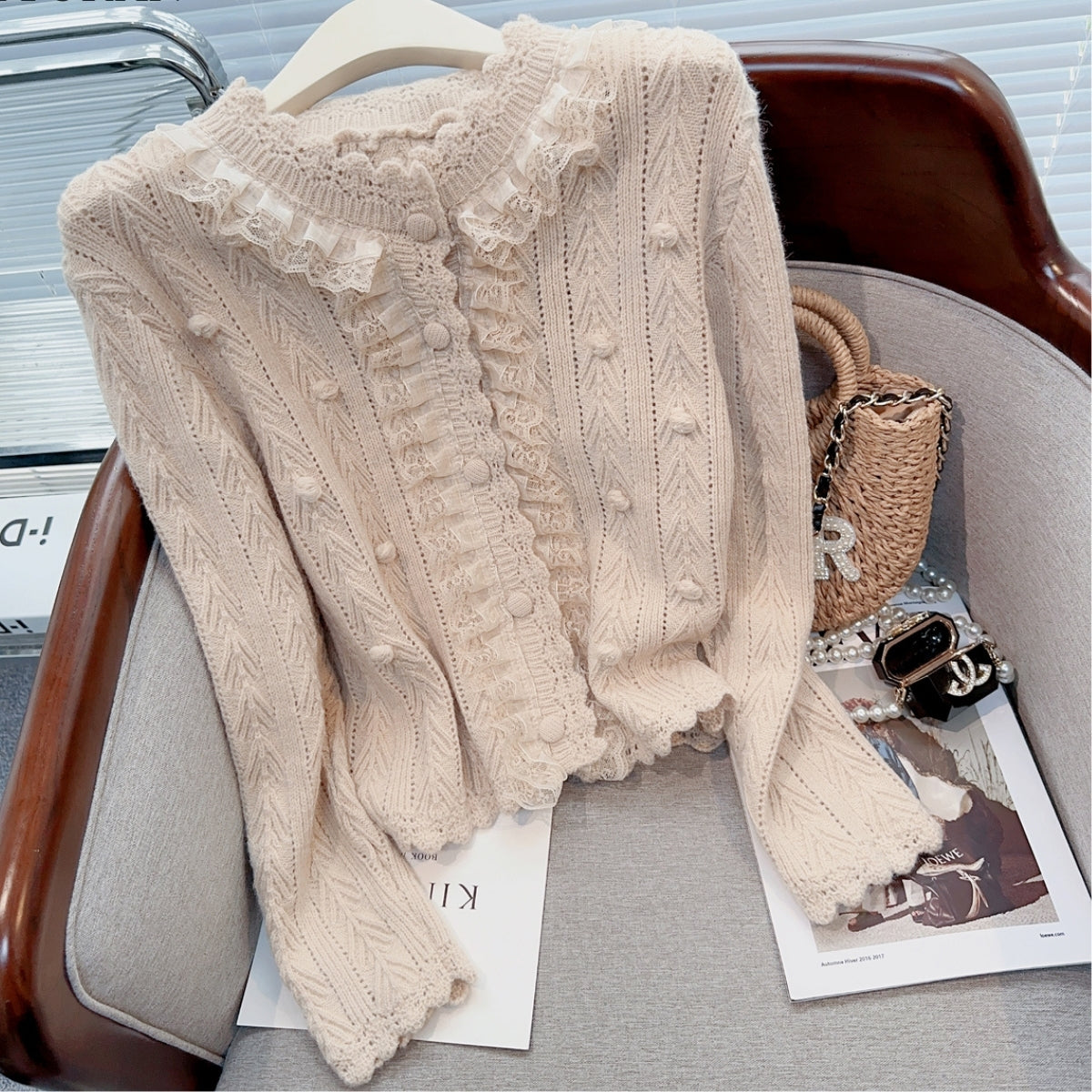 Rose Gold Winter Wear Cardigan Best Selling