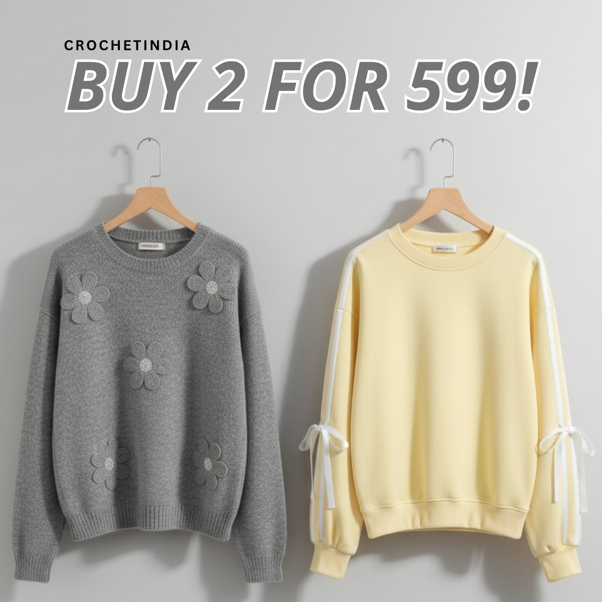 Women's Winter Sweater Duo – Warm, Stylish, and Soft Pullover Knit Set|SP-02