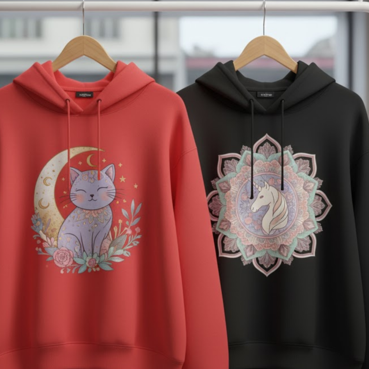 Combo of 2 Women's Cozy Hoodies | Stylish Winter Pack | CH-08