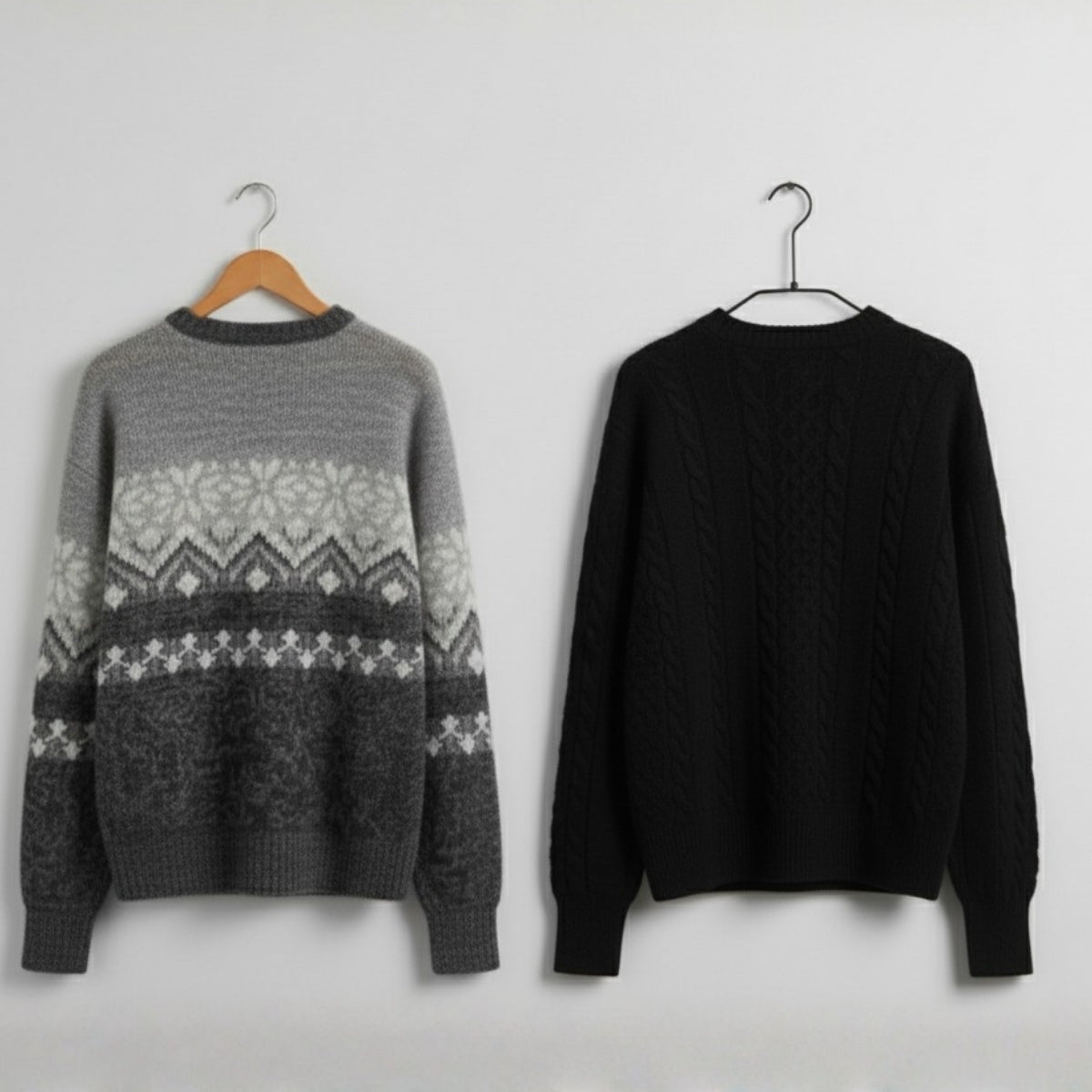 Pack of 2 Cozy Pullovers Sweaters – Soft & Stylish Winter Wear|SP-12