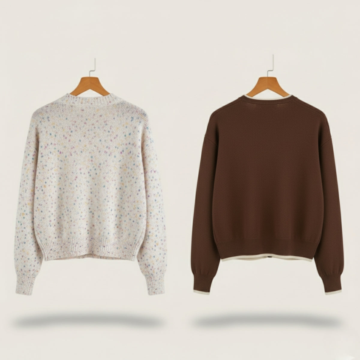Winter Ready Combo Cardigan Duo | Lightweight Comfort |C0-10